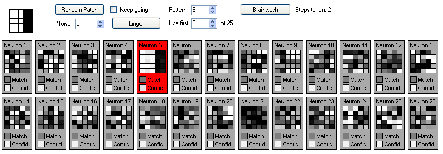 Pattern Sniffer screen shot