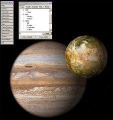 Orbiter Simulator - Jupiter with Io