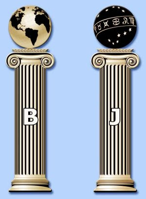 THOSE MYSTERIOUS PILLARS : BOAZ and JACHIN