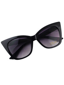 New Coming Mixed Color Over Sized Cat Sunglasses 2015