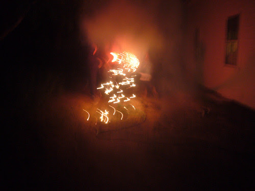 sparks
