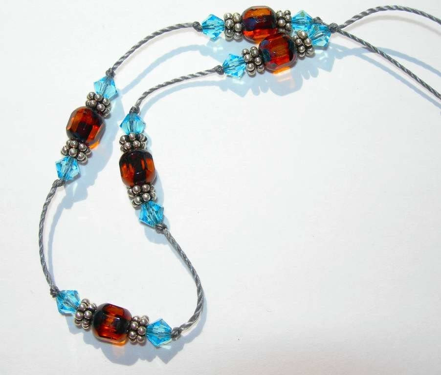 KJBeads anklet from Etsy