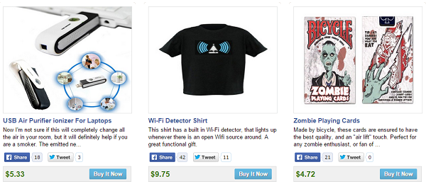 FillerDeals.com is similar to ThisIsWhyImBroke.com but everything is under $15.