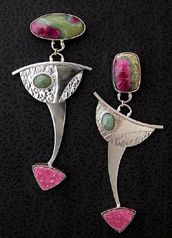 http://www.pinterest.com/pin/471118810991521520/ LYNN HARRISBERGER, “After spending 23 years as creative director and graphic artist, I felt a need to create art that would be long lasting, memorable, and enjoyable on a personal level,” says Lynn Harrisberger. “My interests and hobbies have always been on the artistic side, I have journeyed through various other creative paths through my life; fashion merchandising, fashion design, sewing, stained glass, enameled, paper and fused glass jewelry, Indian beadwork, wearing unusual jewelry..."