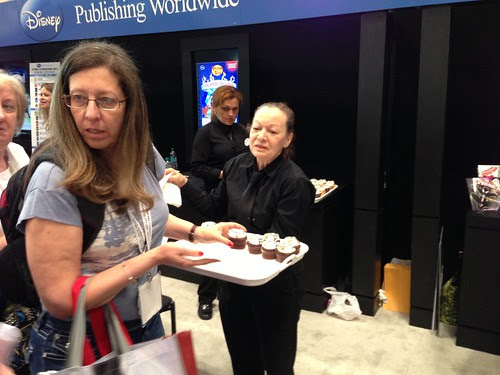 Free cupcakes from Disney, BEA