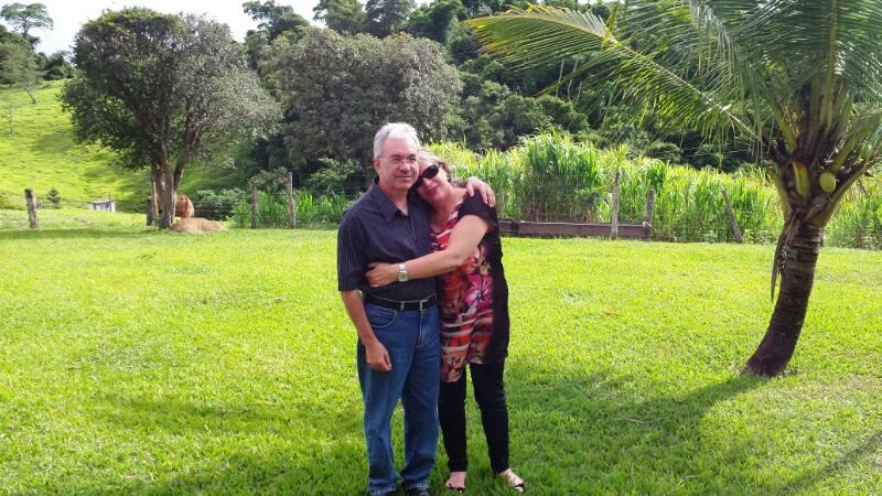 Rita e Airton na fazenda da Sônia no dia da festa dos 90 anos de José Nicolau Rita e Airton no dia 18.01.2014 na festa dos 90 anos de José Nicolau, meu pai