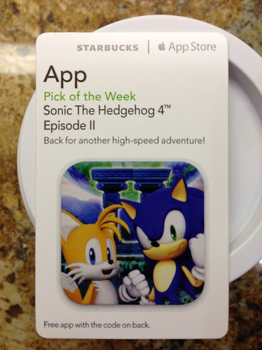 Starbucks iTunes Pick of the Week - Sonic The Hedgehog 4 - Episode II