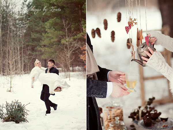 Vintage Winter Wedding