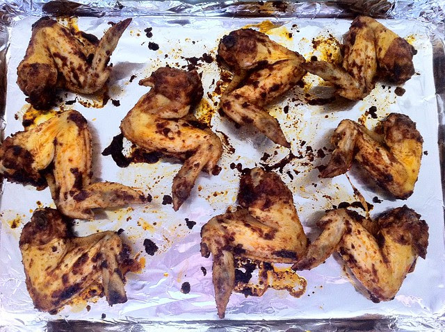 Turning Wings After Baking First Side