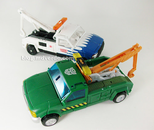 Transformers Hoist RotF Deluxe vs Longarm - modo alterno