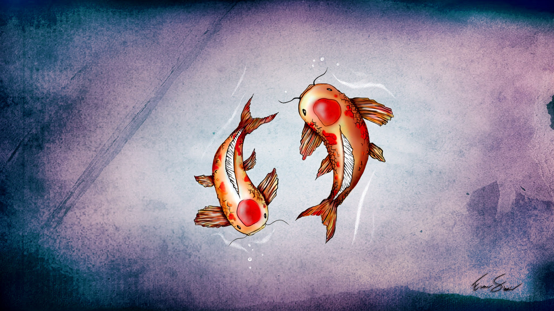 Featured image of post Yin Yang Wallpaper Koi Fish Download share or upload your own one
