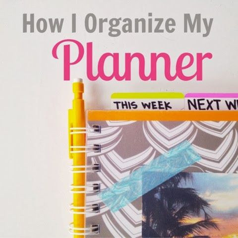 Organized Charm: How I Organize My Planner The best planner system I've ever seen!!!