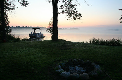 Sunrise over Long Lake