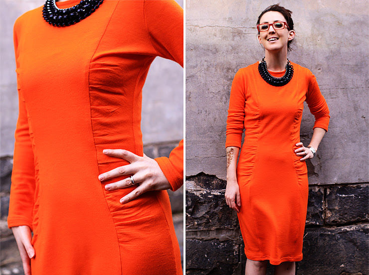 Orange Dress Finished #5