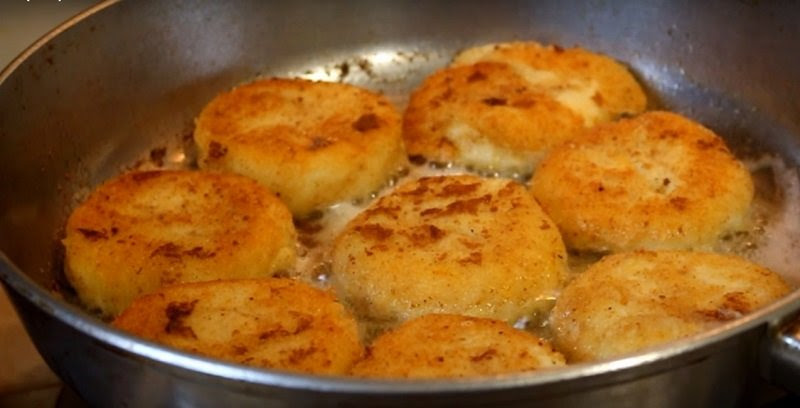 картофельные котлеты из пюре