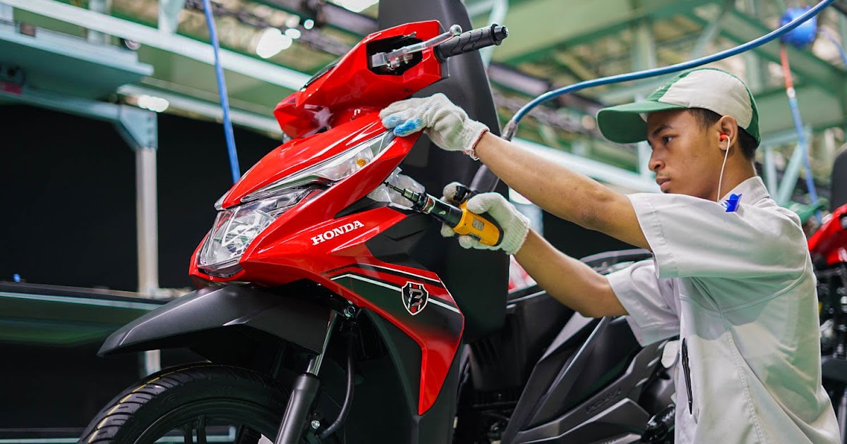 Modifikasi Motor Beat 2019 Warna Merah Hitam Indonesia Otomotif Mania