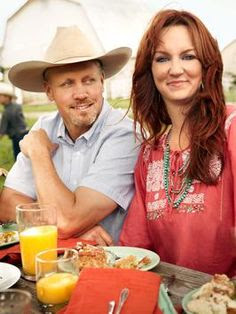 Ree Drummond - The Pioneer Woman - & her hubby, Ladd - Marlboro Man