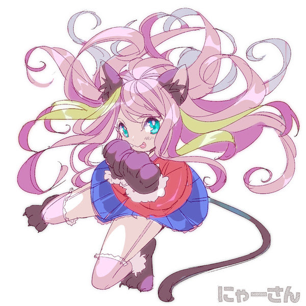 動物画像無料 無料ダウンロードにゃー ちゃん イラスト
