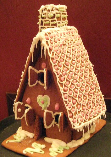 A Medieval style gingerbread house by Anna Amnell
