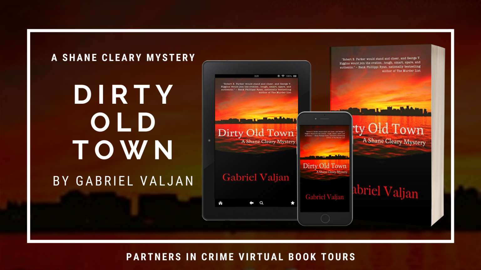 Dirty Old Town by Gabriel Valjan Banner