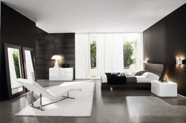 15 Elegant Black and White Bedroom Design Ideas - Style ...