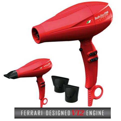 babyliss ferrari hair dryer