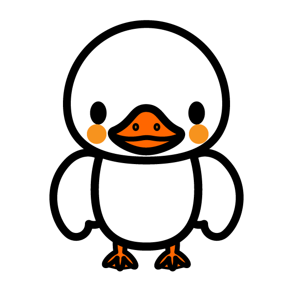 ユニークアヒル かわいい イラスト かわいいディズニー画像