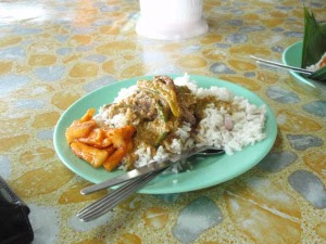 Nasi dagang, Kerteh, Terengganu