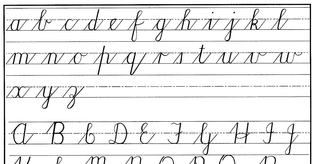 Featured image of post Cursive Writing A To Z : Kids are asked to trace the cursive z&#039;s and then write them on their own as well as trace some words that have the letter z.