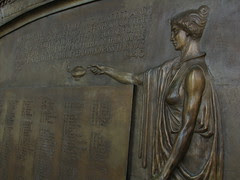 Eaton's War memorial plates