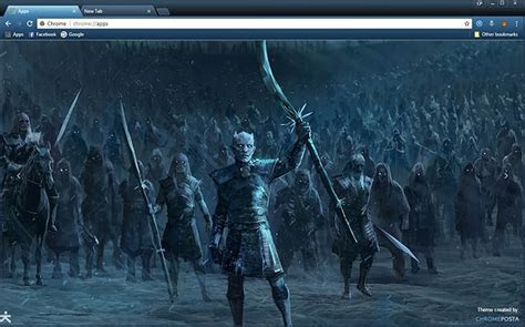 Game of Thrones White Walkers Chrome Theme ChromePosta Game of Thrones White Walkers Chrome Theme ChromePosta