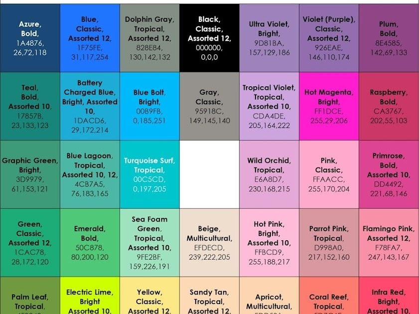 Primary color codes for bloxburg