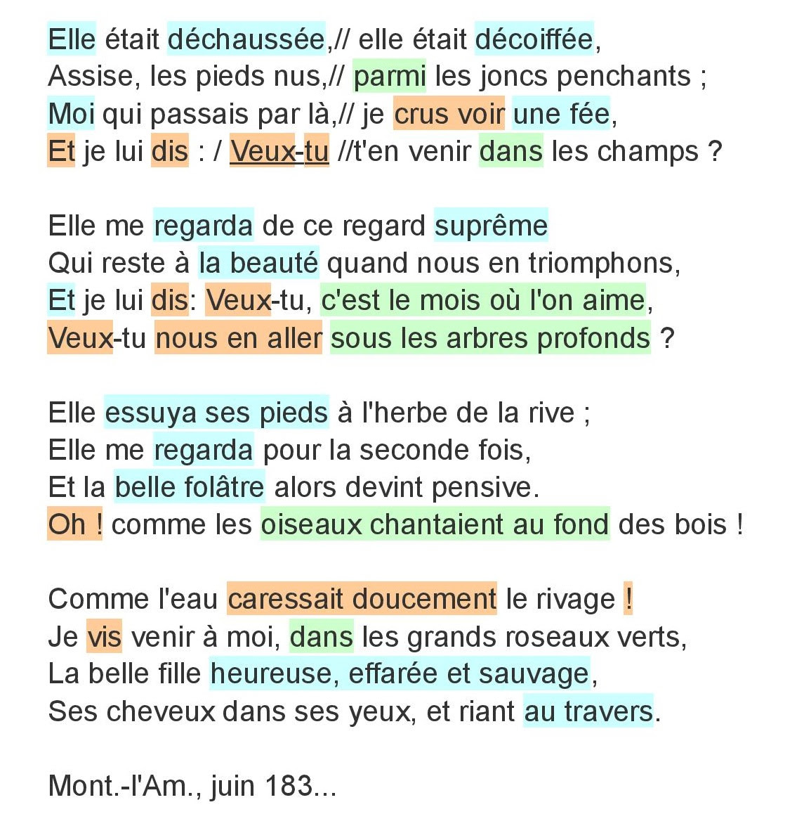 Exemple De Poème Lyrique Victor Hugo  Le Meilleur Exemple