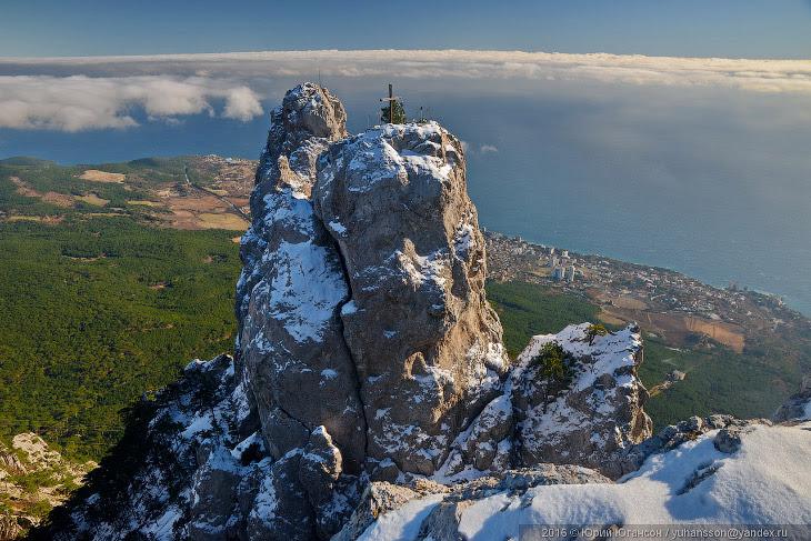 В Крыму над облаками В Крыму над облаками
