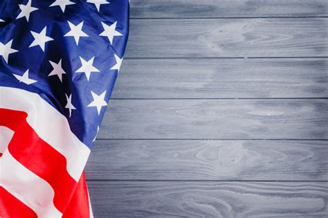 american flag background  copyspace   photo