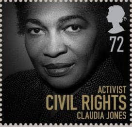 Claudia Jones stamp UK