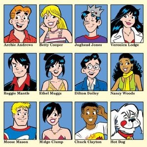 Archie Comics Characters Full Names