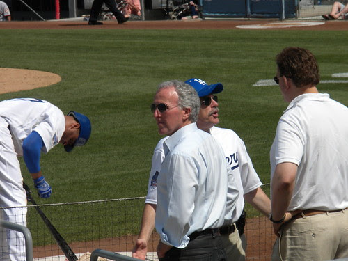 Frank McCourt - Dodger Game vs SF Giants, April 18, 2010