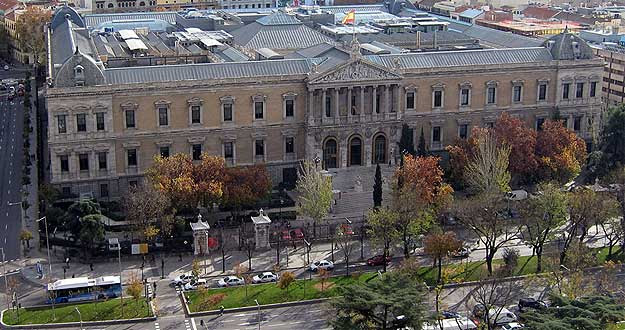 Edificio de la Biblioteca Nacional.