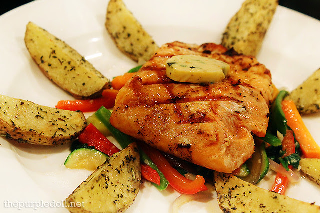 Grilled Salmon Oregano P550 Lunch P795 Regular