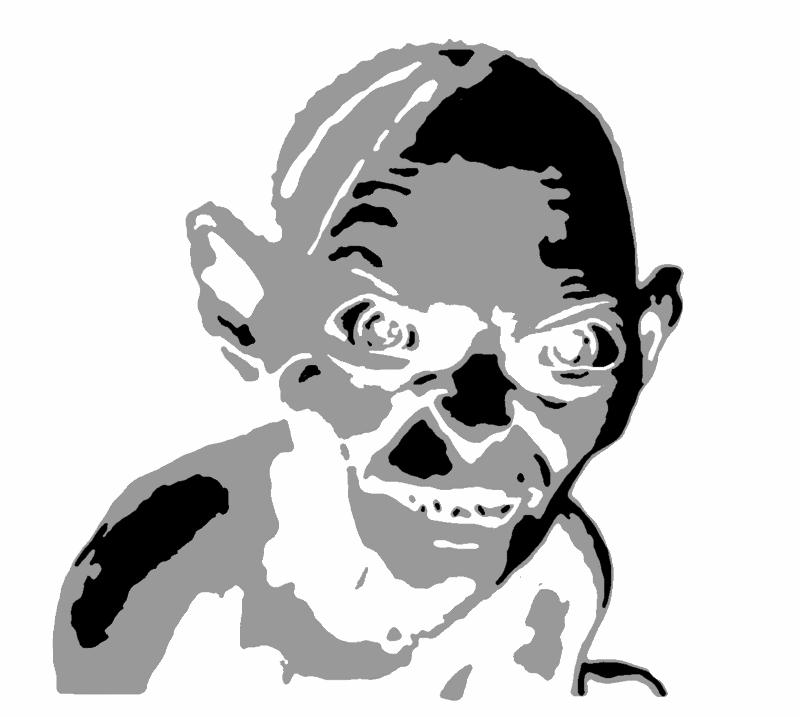 gollum-stencil