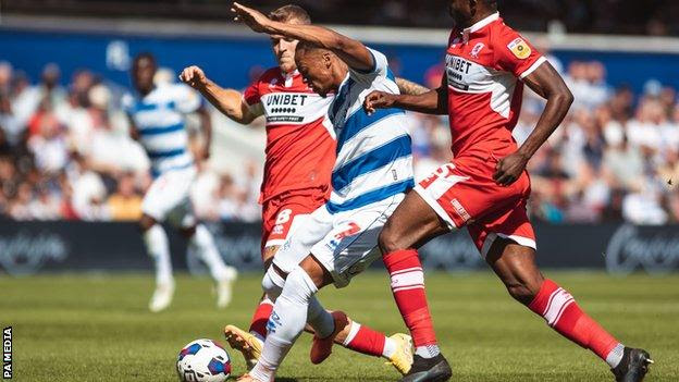 Queens Park Rangers 3-2 Middlesbrough: Rs hold on to claim first win of season