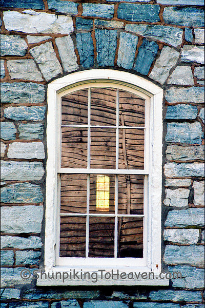Window on the Star Barn, Built 1872, Dauphin County, Pennsylvania