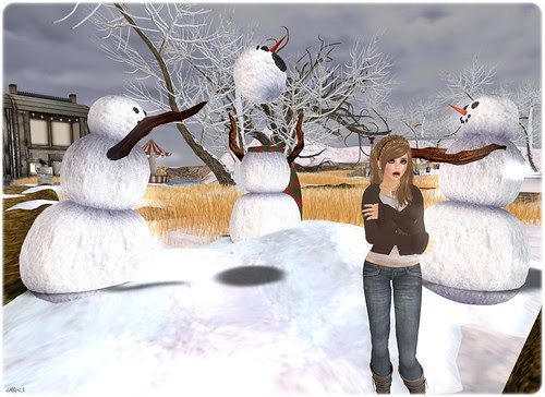mean snowmen!