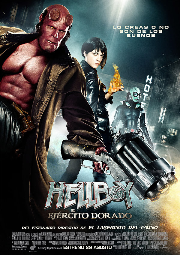 Hellboy 2: El ejército dorado (Guillermo del Toro, 2.008)
