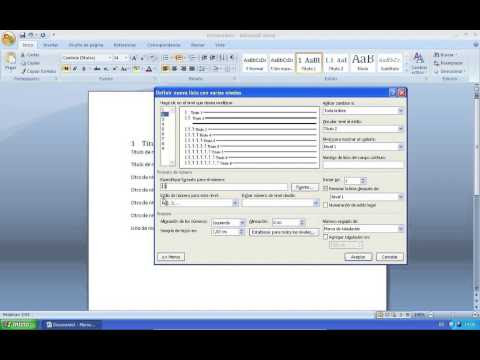 Tutoriales De Word Y Otros Programas Numeracion Correlativa De