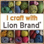 I craft with Lion Brand