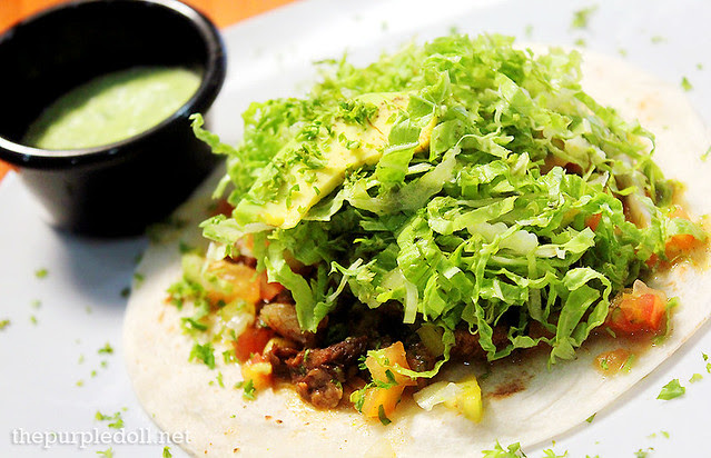 Silantro's Lucha Tacos Soft Taco (Ligero P65; Medio P85; Completo P100)