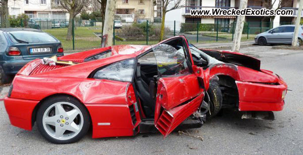 1995 Ferrari 348 vs Tree-Almost Everything Autobody