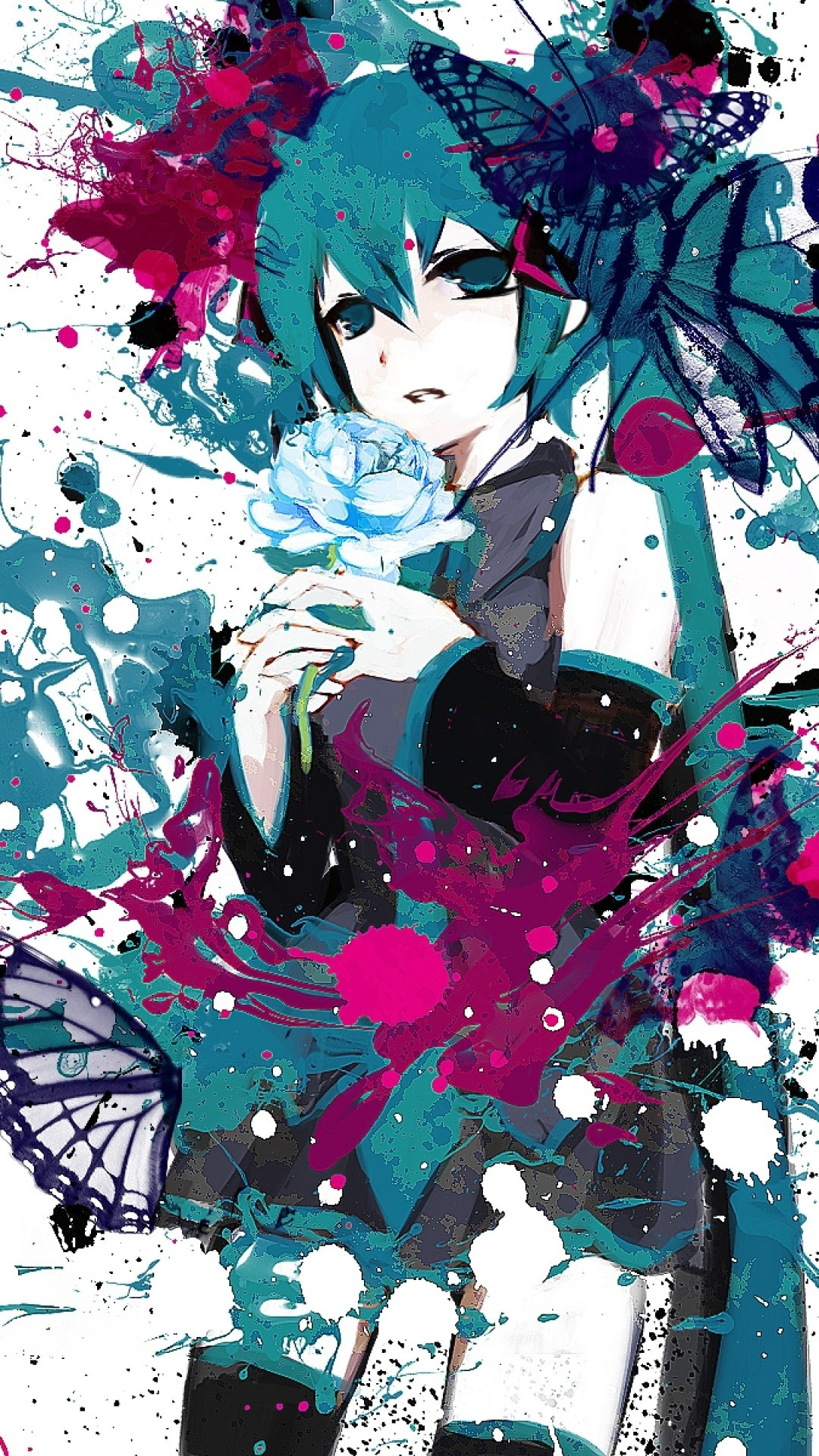 Cute Anime Girl Iphone Wallpaper Wallpapersafari Total Update